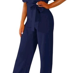 Chic Navy Women's Jumpsuit